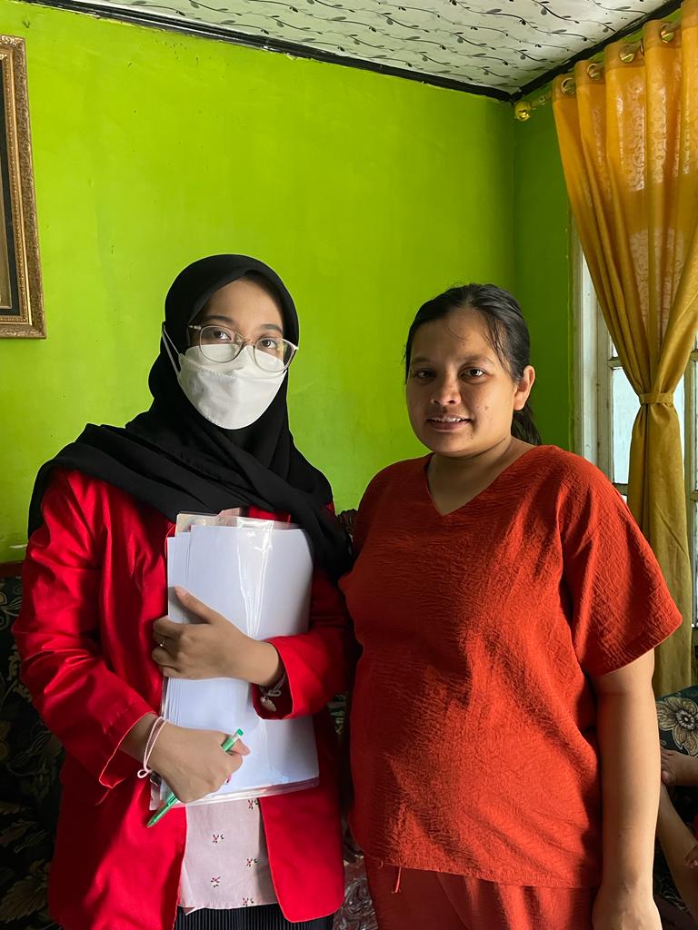 Kunjungan Pertama Bertemu Bu Riska Inggi untuk Program 1000 Hari Kehidupan